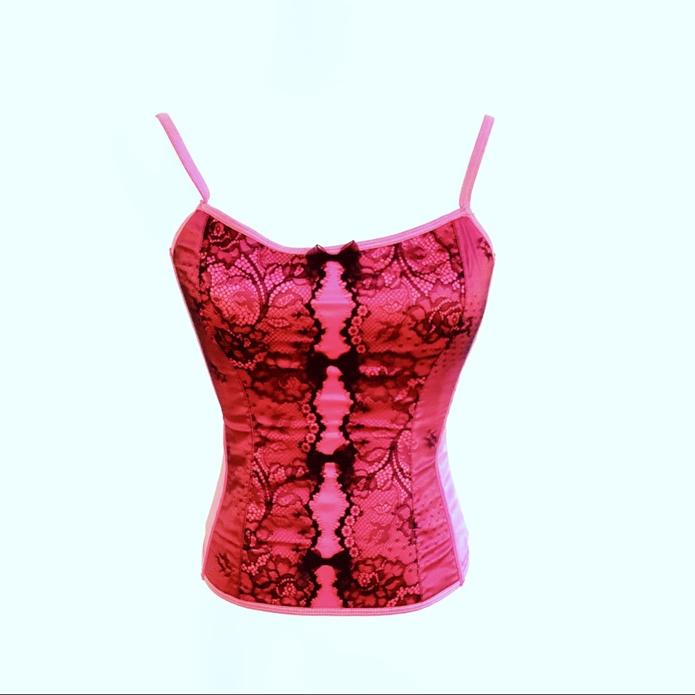 VS Victoria’s Secret bustier shiny satin sexy